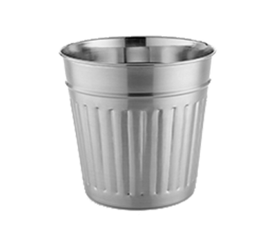 American Metalcraft OSCAR3 6&quot; 66 Oz. Stainless Steel Table Top Trash Can