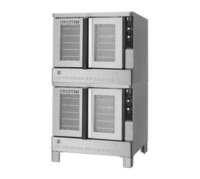 Blodgett ZEPH-200-G DBL-NG Zephaire Natural Gas Double-Deck Convection Oven - 120,000 BTU/Deck
