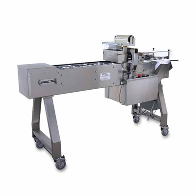 Oliver 1908-E MX Tray Lidder/Packaging System automatic 78"