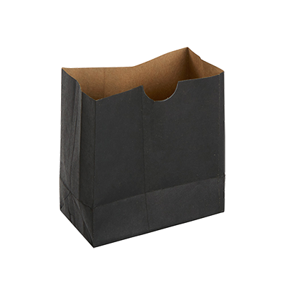 American Metalcraft SBB3 Black Square Mini Snack Bag (250 Each Per Pack)