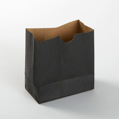 American Metalcraft SBB3 Black Square Mini Snack Bag (250 Each Per Pack)