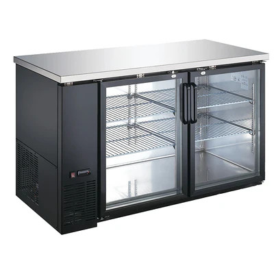 Admiral Craft USBB-5928G 59" W Glass Door U-STAR Back Bar Bottle Cooler