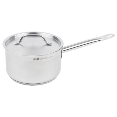 Vollrath 3802 2.75 Qt Stainless Steel Optio Sauce Pan with Cover