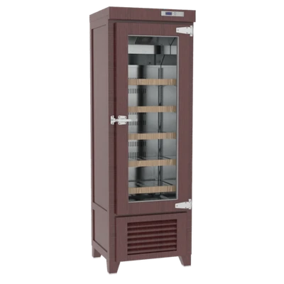 Infrico USA IMD-EVV23R1G 27.13" W One-Section Glass Door Reach-In Retro Cooler