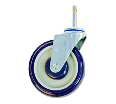 New Age C482 5" Dia Polyurethane Tread Swivel Stem Caster - 250 Lbs.