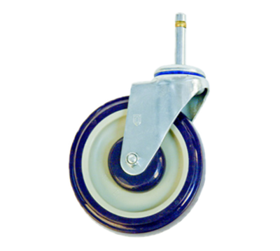 New Age C482 5" Dia Polyurethane Tread Swivel Stem Caster - 250 Lbs.