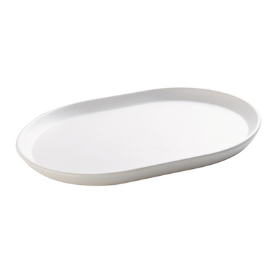 Cal-Mil 22018-15
 Plastic
 White
 Oval
 Platter