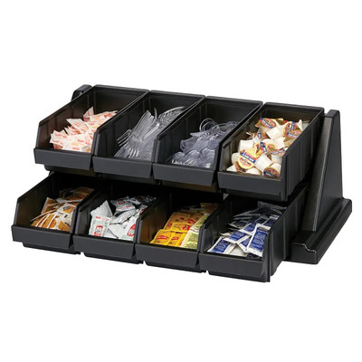 Cambro 8RS8110 Versa Organizer Rack With (8) bins 25-1/8"