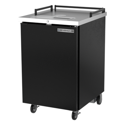 Beverage Air BM23HC-B-28 24"W Self-Closing Door Draft Beer Cooler