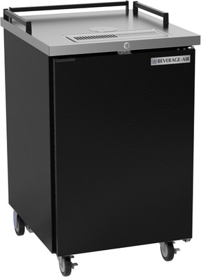 Beverage Air BM23HC-B-28 24"W Self-Closing Door Draft Beer Cooler