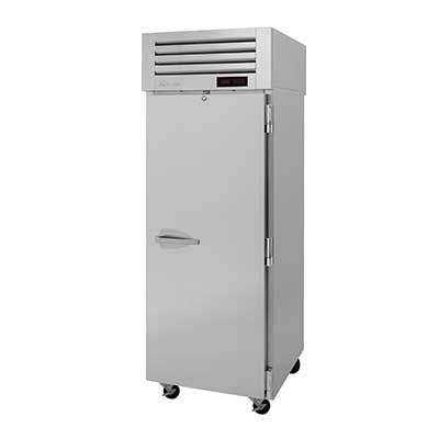 Turbo Air PRO-26H-PT(-L)(-LR)(-RL) 26 Cu. Ft. Stainless Steel One-Section Pass-Thru PRO Series Heated Cabinet - 115 Volts