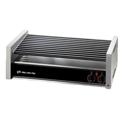 Star 45SC Grill-Max® 45 Hot Dog Grill Duratec® Non-Stick Roller Type with Stadium Seating and Manual Controls - 120V