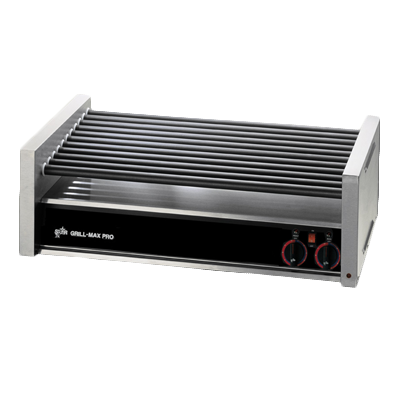 Star 45SC Grill-Max® 45 Hot Dog Grill Duratec® Non-Stick Roller Type with Stadium Seating and Manual Controls - 120V