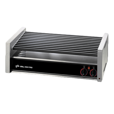 Star 45SC Grill-Max® 45 Hot Dog Grill Duratec® Non-Stick Roller Type with Stadium Seating and Manual Controls - 120V
