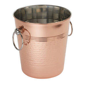 American Metalcraft WB8C 9.38" L x 8" W x 8.38" H Stainless Steel Wine Bucket