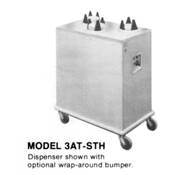 Piper Products 3AT1-STH Dish Dispenser