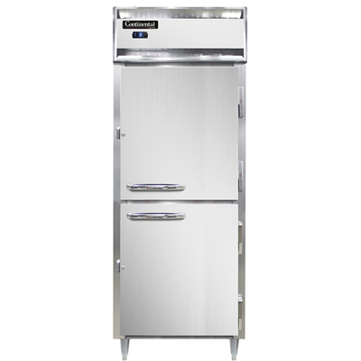 Continental Refrigerator D1FESNHD 28.5" W One-Section Solid Door Reach-In Designer Line Wide Freezer - 115 Volts
