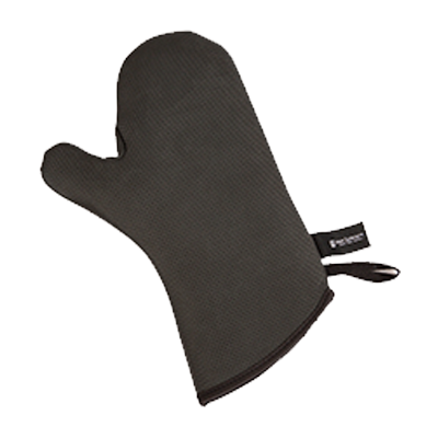San Jamar UCMX13BK 13" Black UltiGrips Oven Mitt