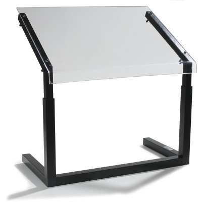 Carlisle 922403 24"W Black Portable Sneeze Guard