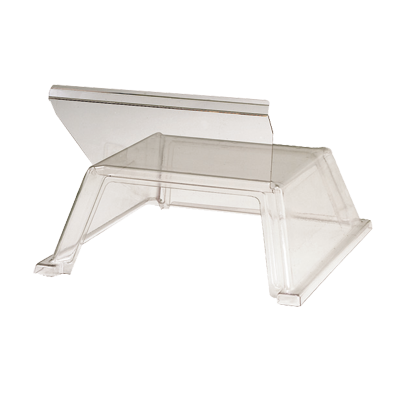 Star 30SG-1D Grill-Max Hot Dog Roller Grill Sneeze Guard for 23" x 20" Grills with 1 Door