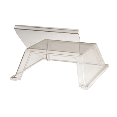 Star 75SG-1D 36" x 28" Grills Polycarbonate Grill-Max Hot Dog Roller Grill Sneeze Guard