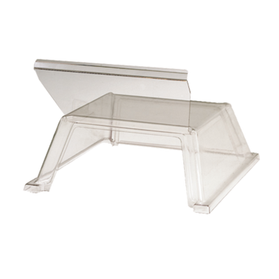 Star 75SG-1D 36" x 28" Grills Polycarbonate Grill-Max Hot Dog Roller Grill Sneeze Guard