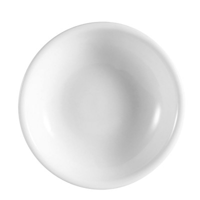 CAC China CN-46 4 Oz. Super White Porcelain Round Accessories Sauce Dish (6 Dozen Per Case)