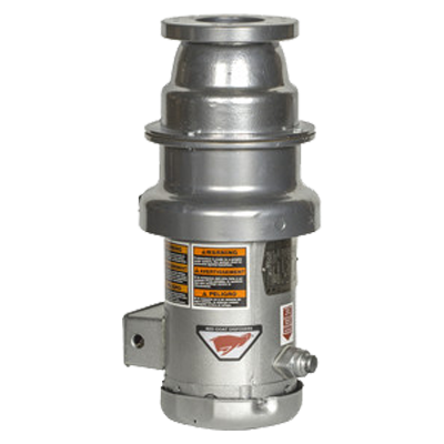 RedGoat F114S-R Series Disposer Basic Unit Only 1-1/4 HP 6" Rotor With (2) cast-on Impact Bars
