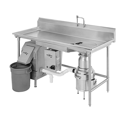 Insinkerator WX-500-18A-WX101 WasteXpress Food Waste Reduction System with 18" Type A Bowl Mounting Assembly