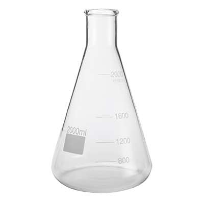 American Metalcraft GF68 3 Oz. 6.5 Dia. x 11&quot; H Glass Flask