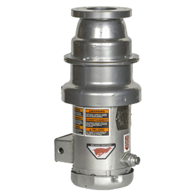 RedGoat F114P-R Series Disposer Basic Unit Only 1-1/4 HP 6" Rotor With (2) cast-on Impact Bars
