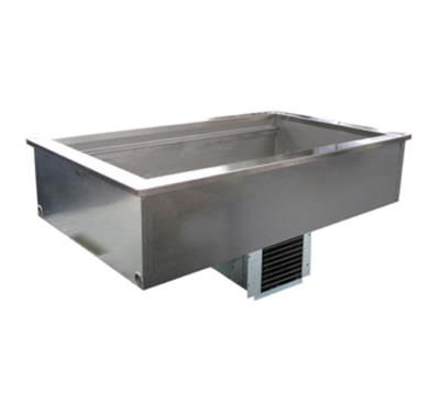 Delfield N8143BP 3 Pan Drop-In Mechanically Cooled Food Well