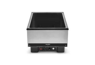 Vollrath 72020 13-3/4"x21-3/4"x9" Cayenne Full Size Heat'N Serve Full Size Rethermalizer - 120 Volts, 1000 Watts