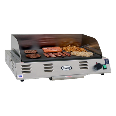 Cadco CG-20-E Electric Countertop Griddle - 220 Volts