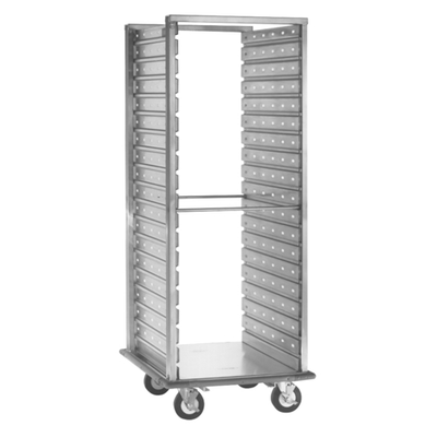Cres Cor 2081240D 69" H Aluminum Corrugated Sides Roll-In Refrigerator Rack