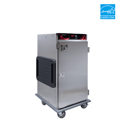 Cres Cor H137SUA9DSD 30.5" W Stainless Steel 1-Compartment Insulated (9) Sets Extruded Aluminum Transport Angles Mobile Heated Cabinet - 120 Volts