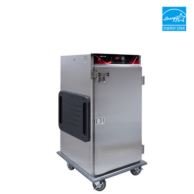 Cres Cor H137SUA9DSD 30.5" W Stainless Steel 1-Compartment Insulated (9) Sets Extruded Aluminum Transport Angles Mobile Heated Cabinet - 120 Volts