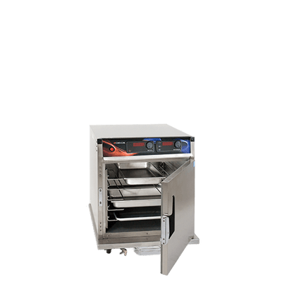 Cres Cor H137WSUA5D AquaTemp 28.25" W Stainless Steel 1-Compartment Insulated Mobile Heated (5) Sets of Stainless Steel Wire Humidity Cabinet - 120 Volts