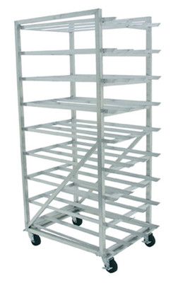 Advance Tabco CR10-162M-X Aluminum Mobile Designed for Size #10 &amp; #5 Special Value Can Rack