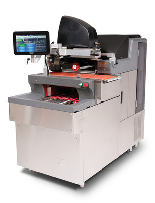 Hobart NGW2-LS2RL 88.5" W Integrated Scale and Label Applier Right to Left Operation NGW Automatic Wrapping System - 220 Volts