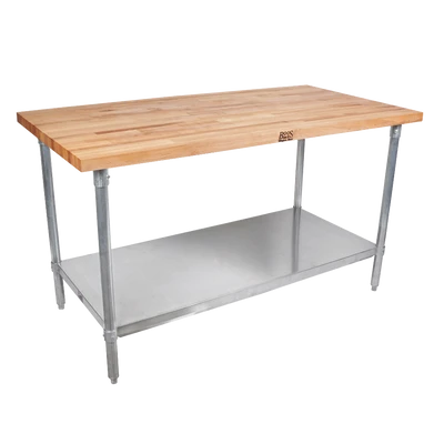 John Boos JNS09 48"W x 30"D x 35"H Work Table