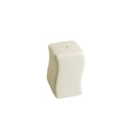 CAC China SOH-PS American White Ceramic Square Soho Pepper Shaker (4 Dozen Per Case)