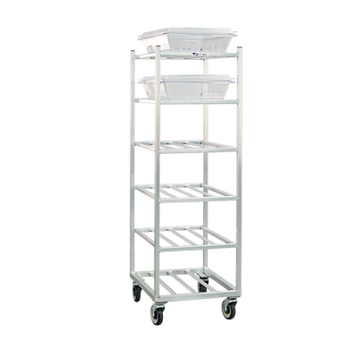 New Age 1356 20.88"W Mobile 6 Multi-Purpose Rack with 10.5" Centers
