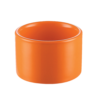CAC China RKF-C4-TNG 5 Oz. Round Ceramic RKF Ramekin (2 Dozen Per Case)