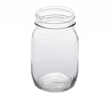 American Metalcraft MJ17 Mason Jar 17 Oz. 3.38" Dia. x 5.38" H