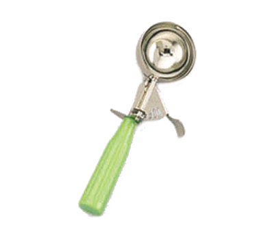 American Metalcraft NSPDS12 Size 12 Green Handle Thumb Disher