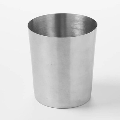 American Metalcraft FFC335 4" 26 Oz. Stainless Steel Round French Fry Cup