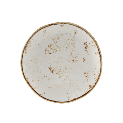 Tuxton GGA-002 6-1/2" Porcelain Agave Round Plate (2 Dozen Per Case)