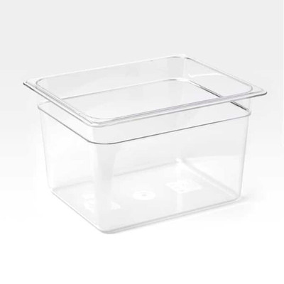 American Metalcraft IBT125 Clear Polycarbonate Beverage Tub Insert 0.5"