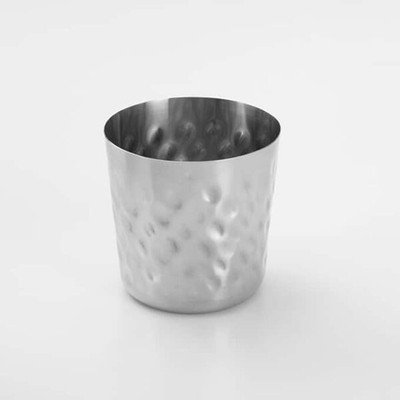 American Metalcraft FFHM37 4" 14 Oz. Stainless Steel French Fry Cup